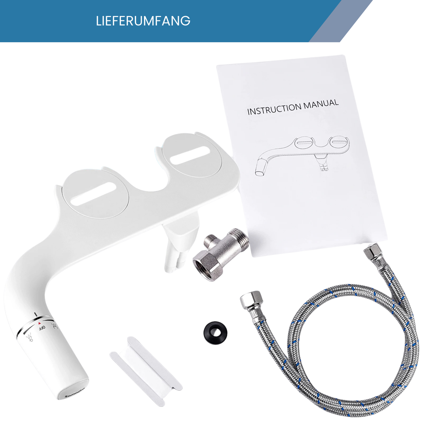 Bidet-Aufsatz von Samdora für alle WCs
