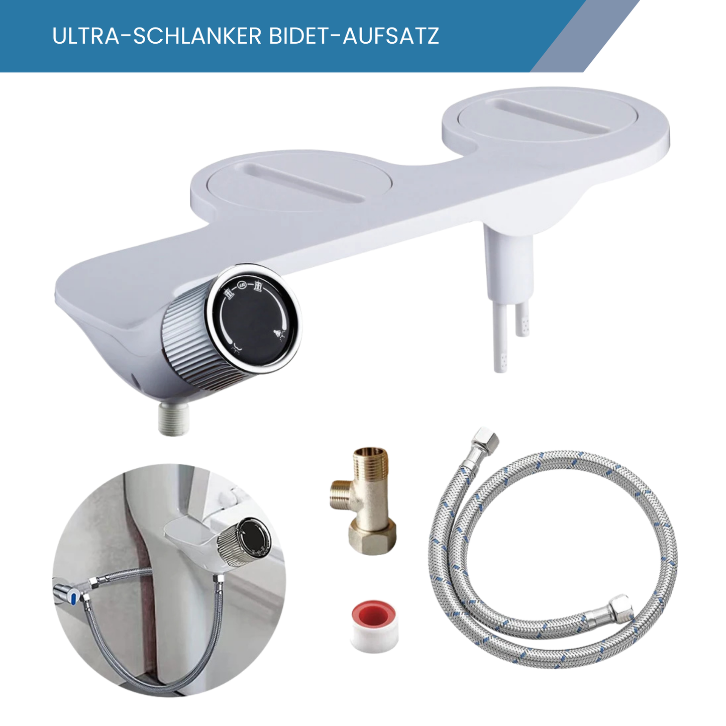 Bidet-Aufsatz  für alle WCs