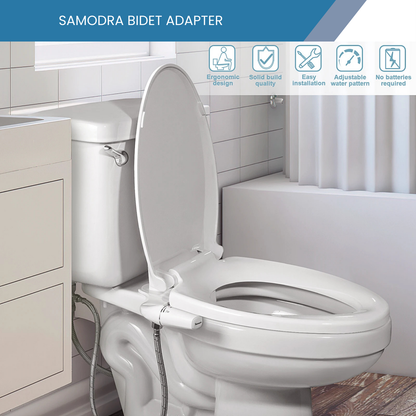 Bidet-Aufsatz von Samdora für alle WCs